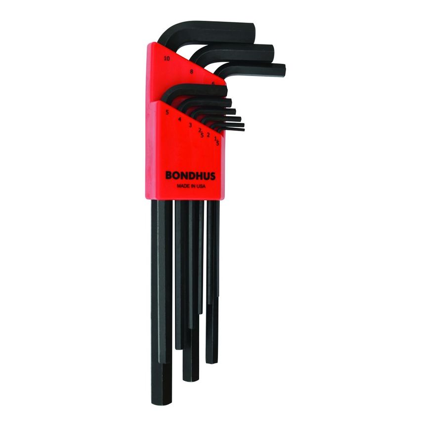 HLX9mmL Hex Key Set 1.5mm-10mm, 12199