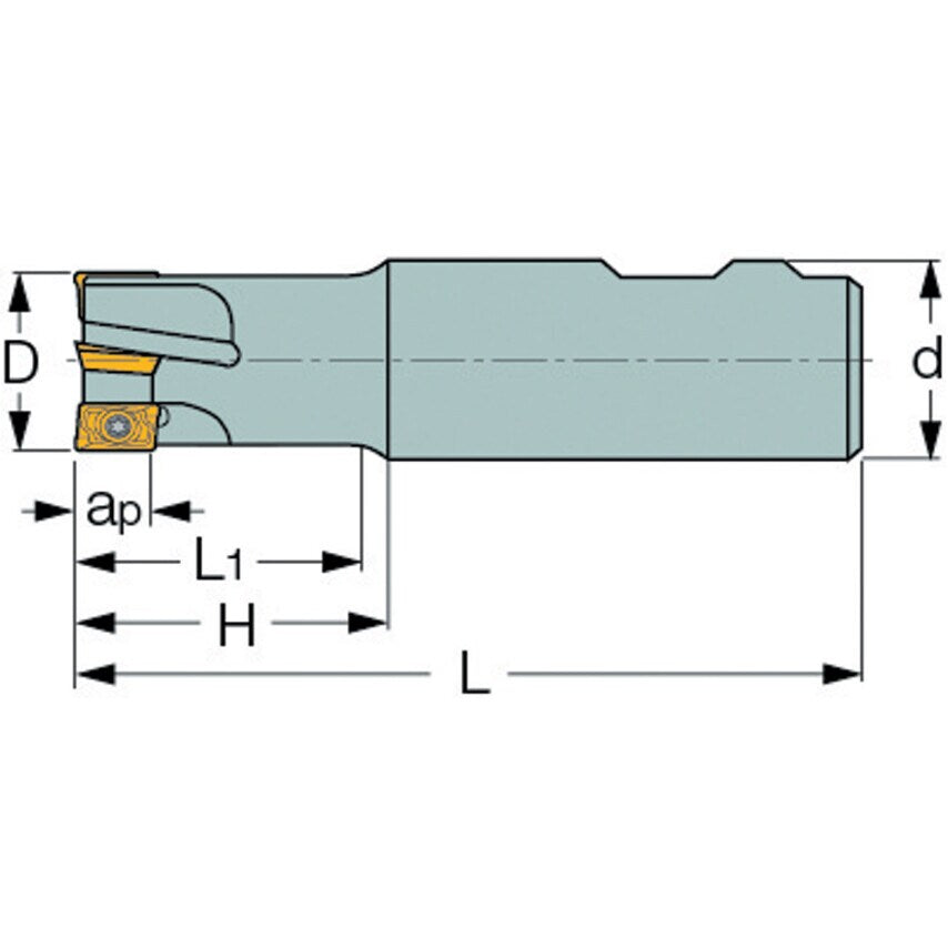 HM90 E90AD-D32-3 W32 Helimill Cutter