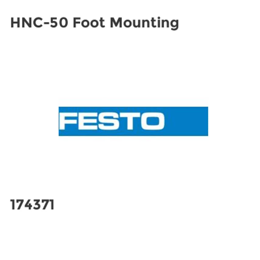 HNC-50 Foot Mounting - HNC-50 FES