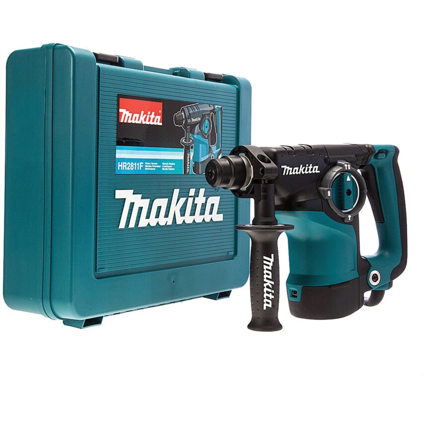 HR2811ft-1/2 800W SDS-Plus, 3 Mode Rotary Hammer Drill with Quick Change Chuck - 240V