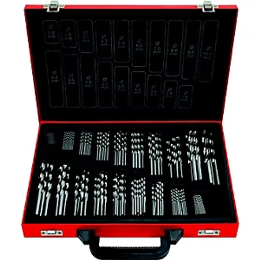 HSS-G CO 5 Twist Drill Set 170 Parts 1 - 10 mm