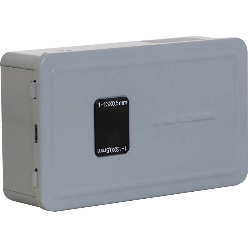 HSS 1.00-13.00MM X 0.5MM Straight Shank Jobber Drill Sets - TiN Tipped - 25 Piece