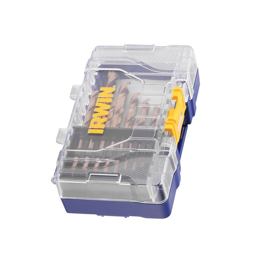 HSS Cobalt Drill Bit Set, 15 Piece IRWIW3036501