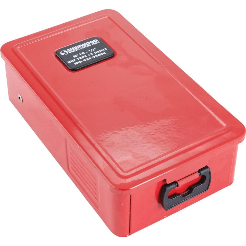 HSS Combination Drill & UNF Tap Set - NO.10 - 1/2" - 24 Pieces