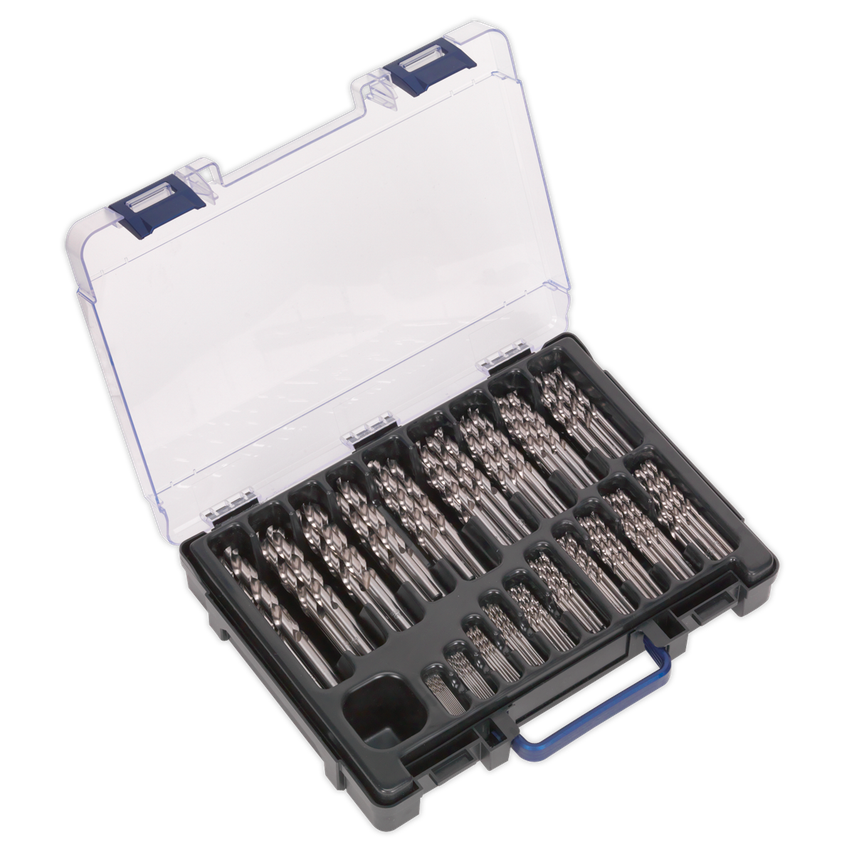 HSS Fully Ground Drill Bit Assortment170 Piece 1-10mm