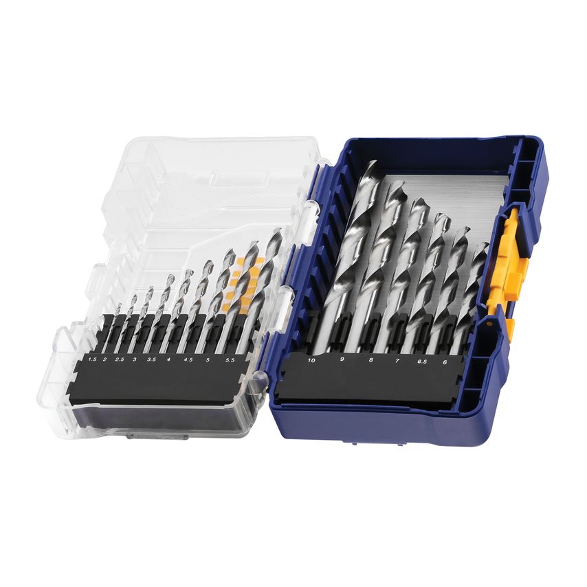 HSS Pro Drill Bit Set, 15 Piece