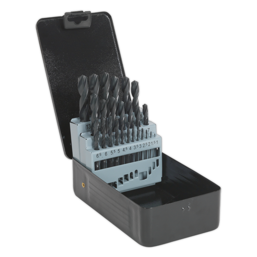 HSS Roll Forged Drill Bit Set 25PC 1-13MM