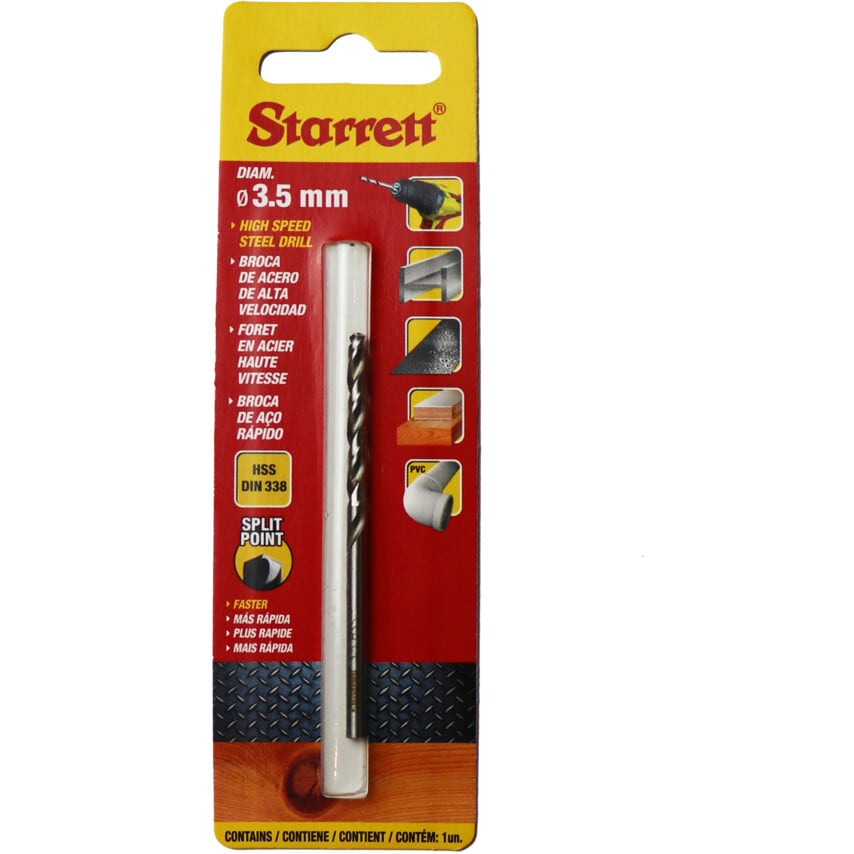 HSS Split Point 3.5X70MM