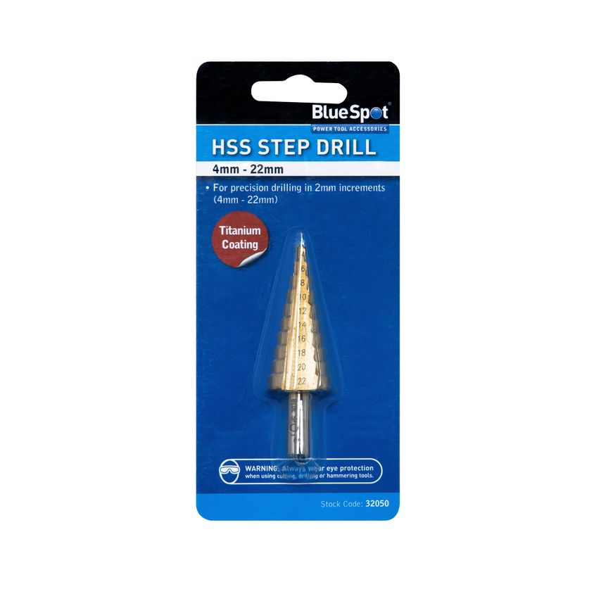 HSS Step Drill (4-22mm)