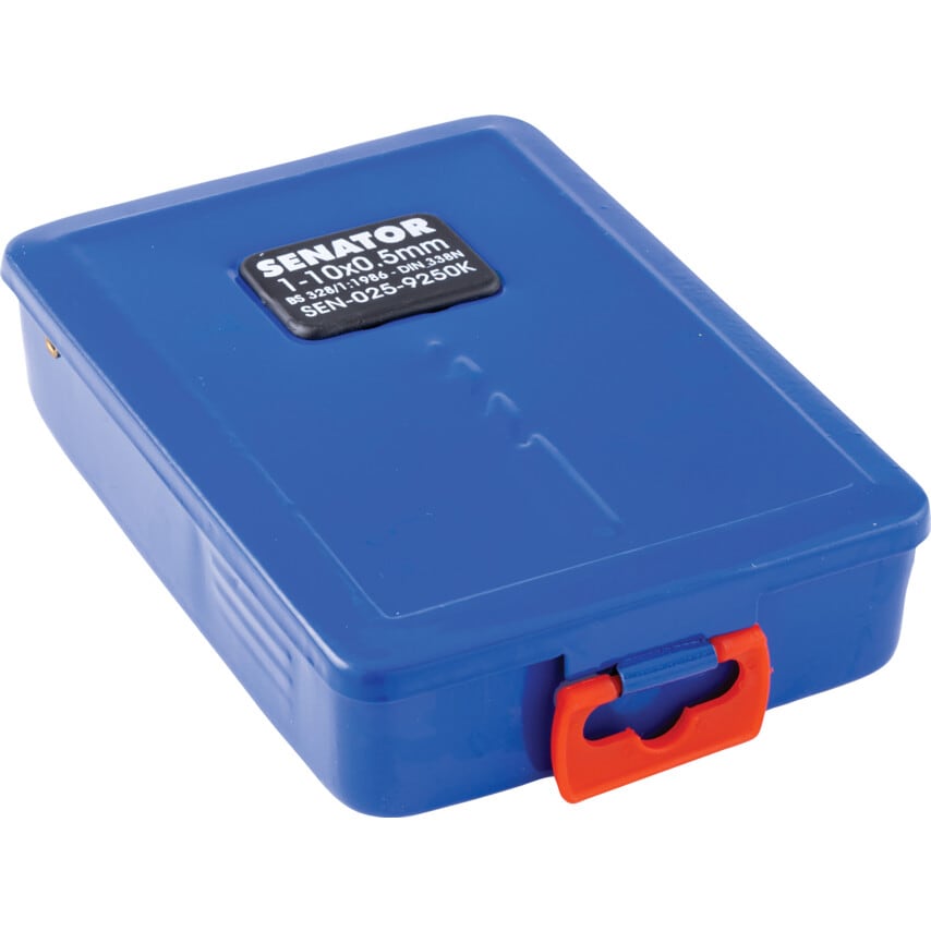 HSS Straight Shank Roll Forged Drill Set 1-10mmx0.5mm, Set of 19