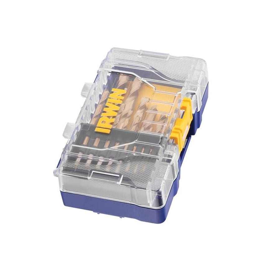 HSS Titanium Metal Drill Bit Set, 15 Piece IRWIW3038501
