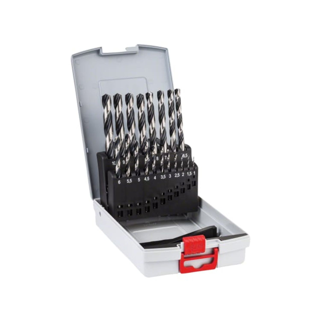 HSS Twist PointTeQ Drill Bit ProBox Set, 19 Piece