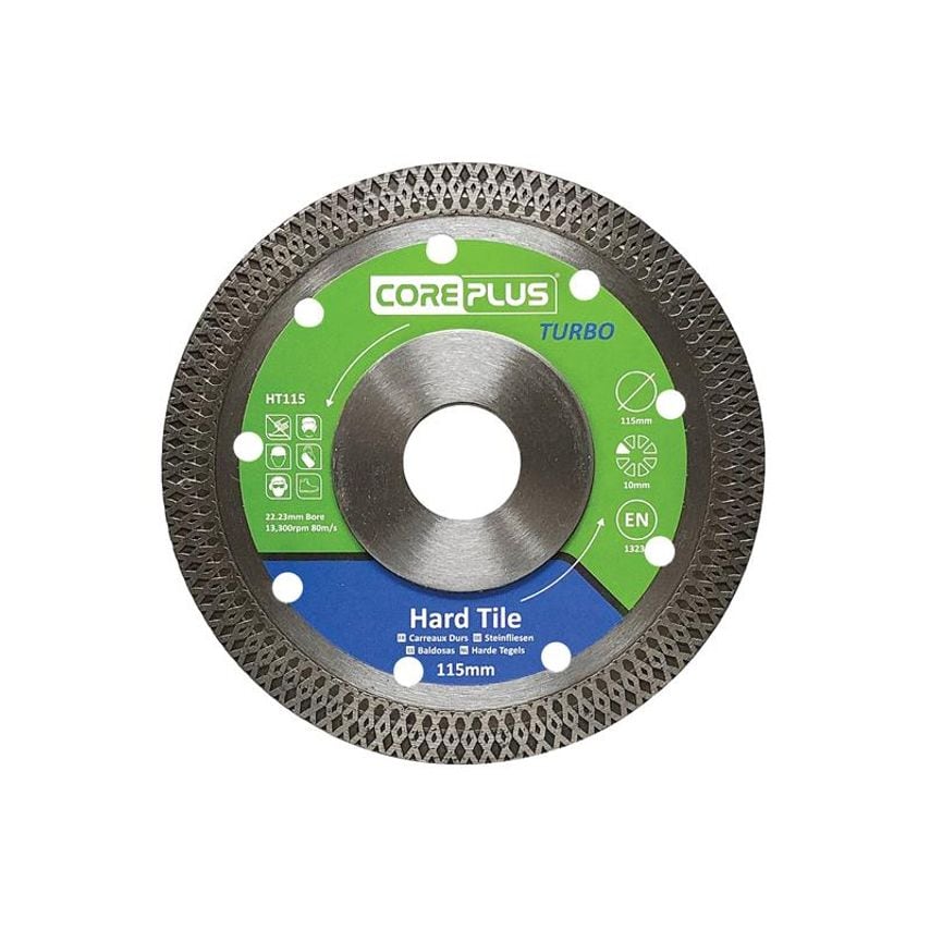 HT115 Hard Tile Turbo Diamond Blade 115mm CORDBHT115