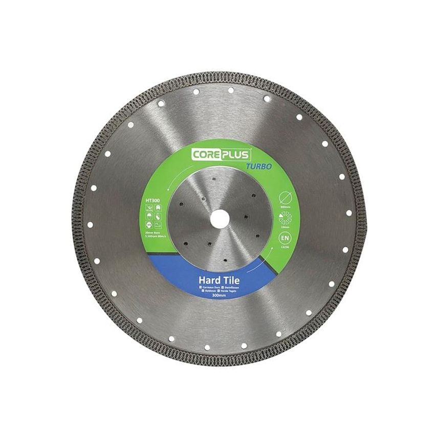 HT300 Hard Tile Turbo Diamond Blade 300mm CORDBHT300