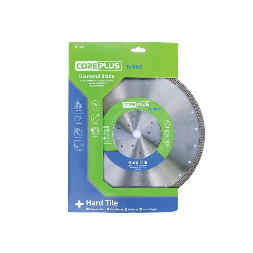 HT300 Hard Tile Turbo Diamond Blade 300mm CORDBHT300