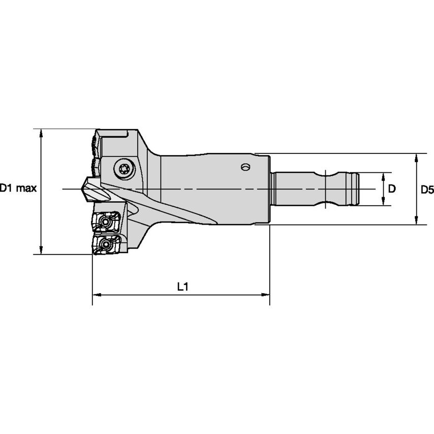 HTSR049R028M HTSR Drill Head D= 49 - 52MM