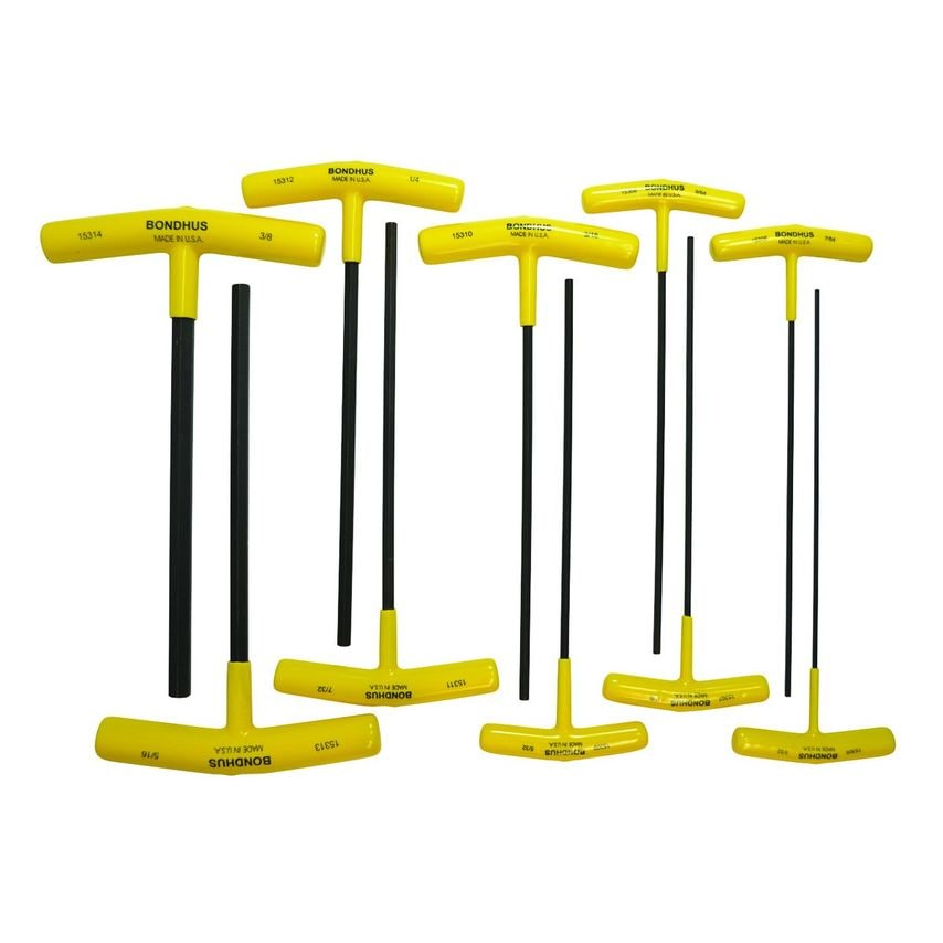 HTX10-9 3/32-3/8 T-Handle10 Piece Set, 15338