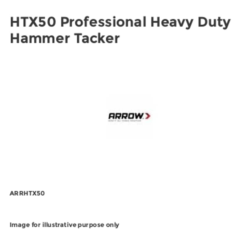 HTX50 Professional Heavy Duty Hammer Tacker