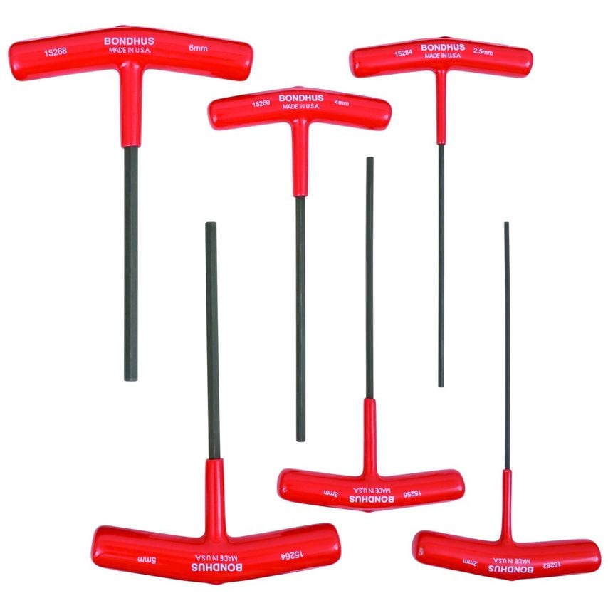HTX60M-66 Piece 2-6mm 6" T-Handle Set, 15248