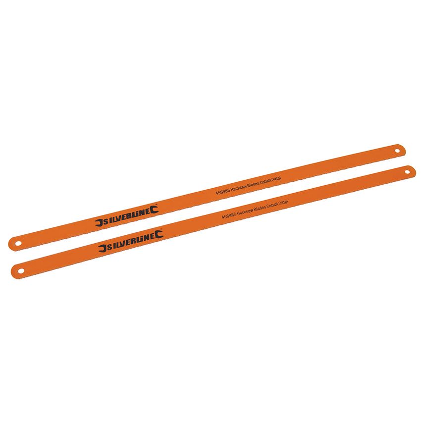 Hacksaw Blades Cobalt (Pack of 2) 24TPI