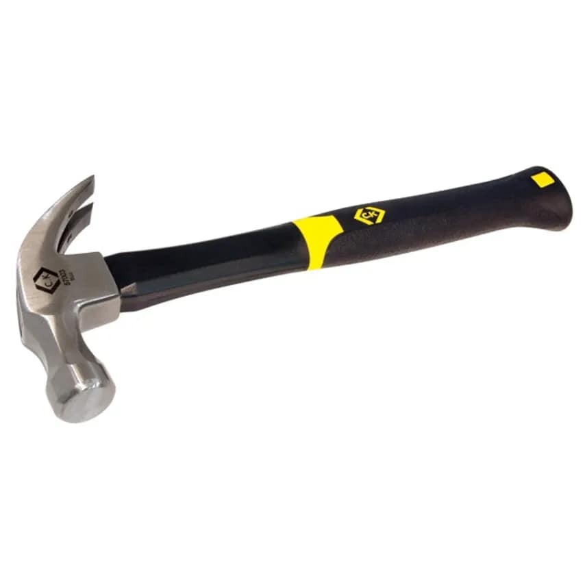 Hammer Claw Anti Vibration 16OZ Steel Fibreglass Shaft
