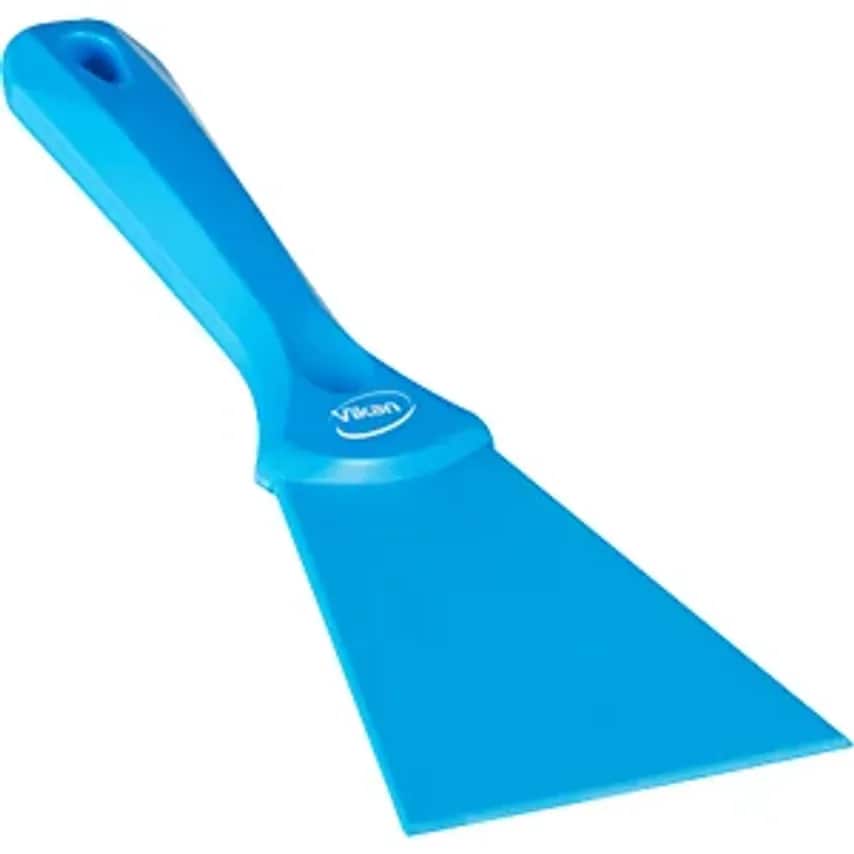 Hand Scraper With Nylon Blade, Width 100mm, Pack Of 10, Blue