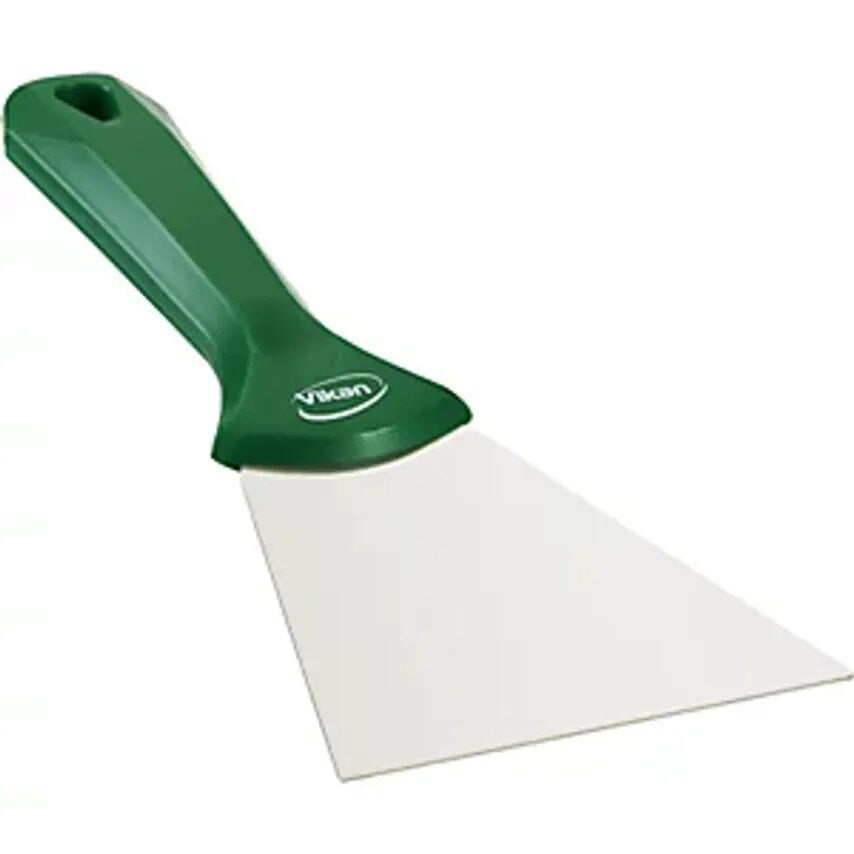 Hand Scraper With Stainless Steel Blade, Width 100mm, Pack Of 10, Green