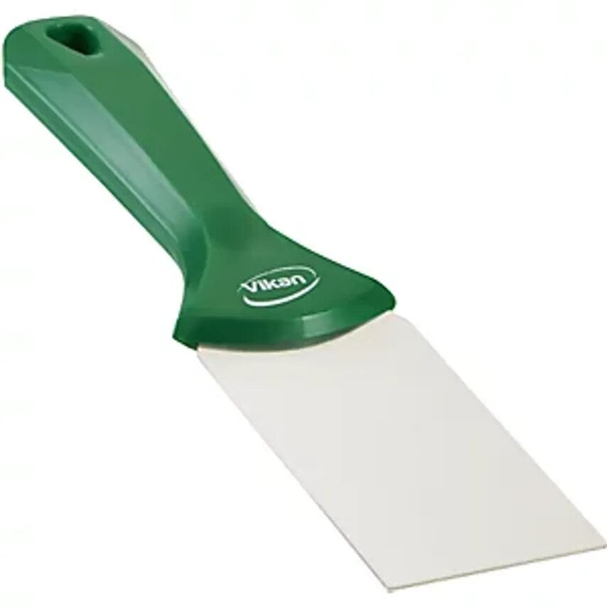 Hand Scraper With Stainless Steel Blade, Width 50mm, Pack Of 10, Green