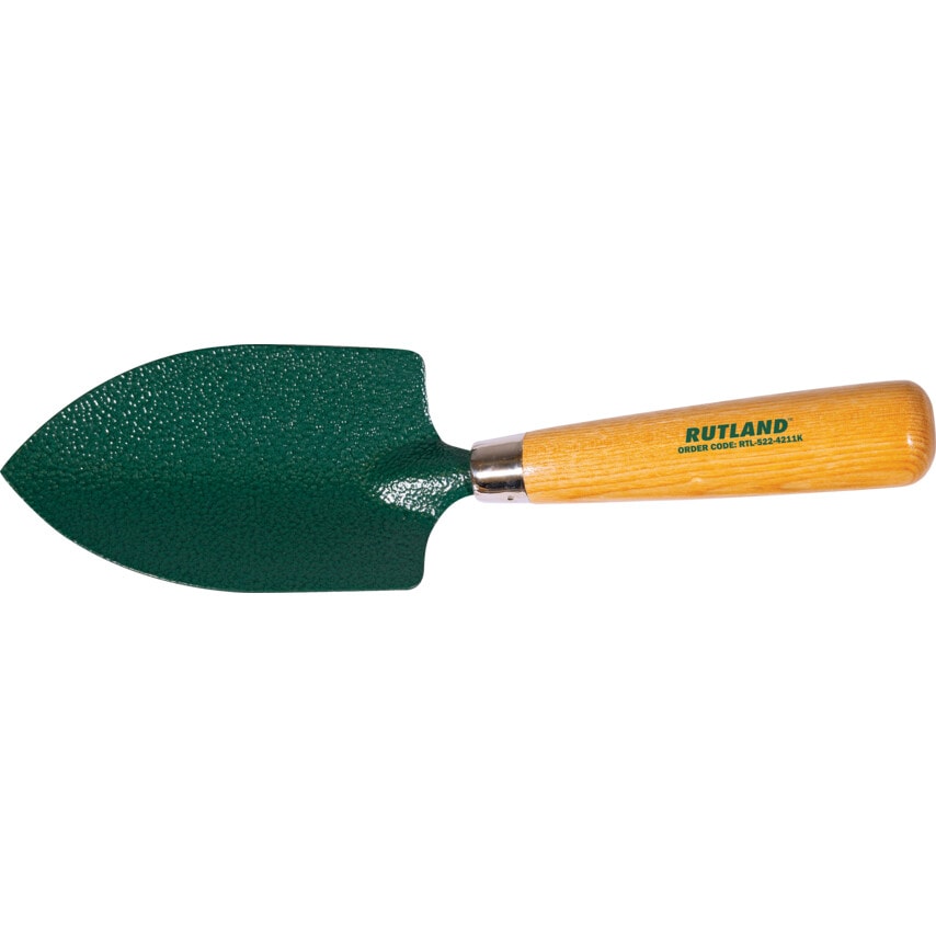 Hand Trowel Wooden Handled, Carbon Steel