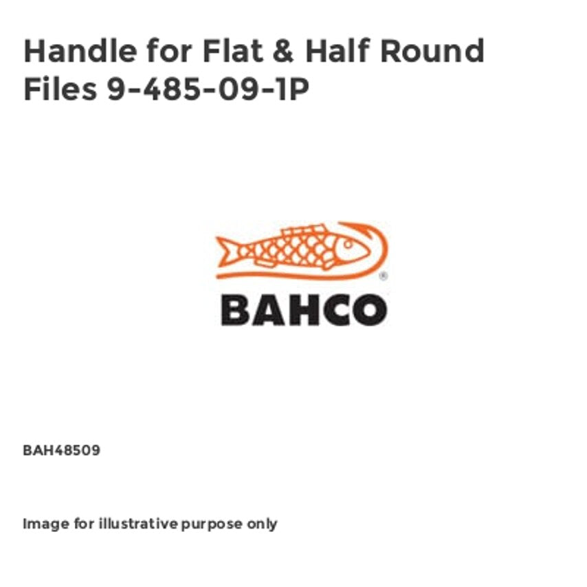 Handle for Flat & Half Round Files 9-485-09-1P BAH48509
