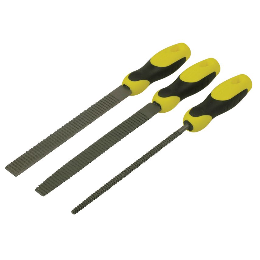 Handled Rasp Set, 3 Piece