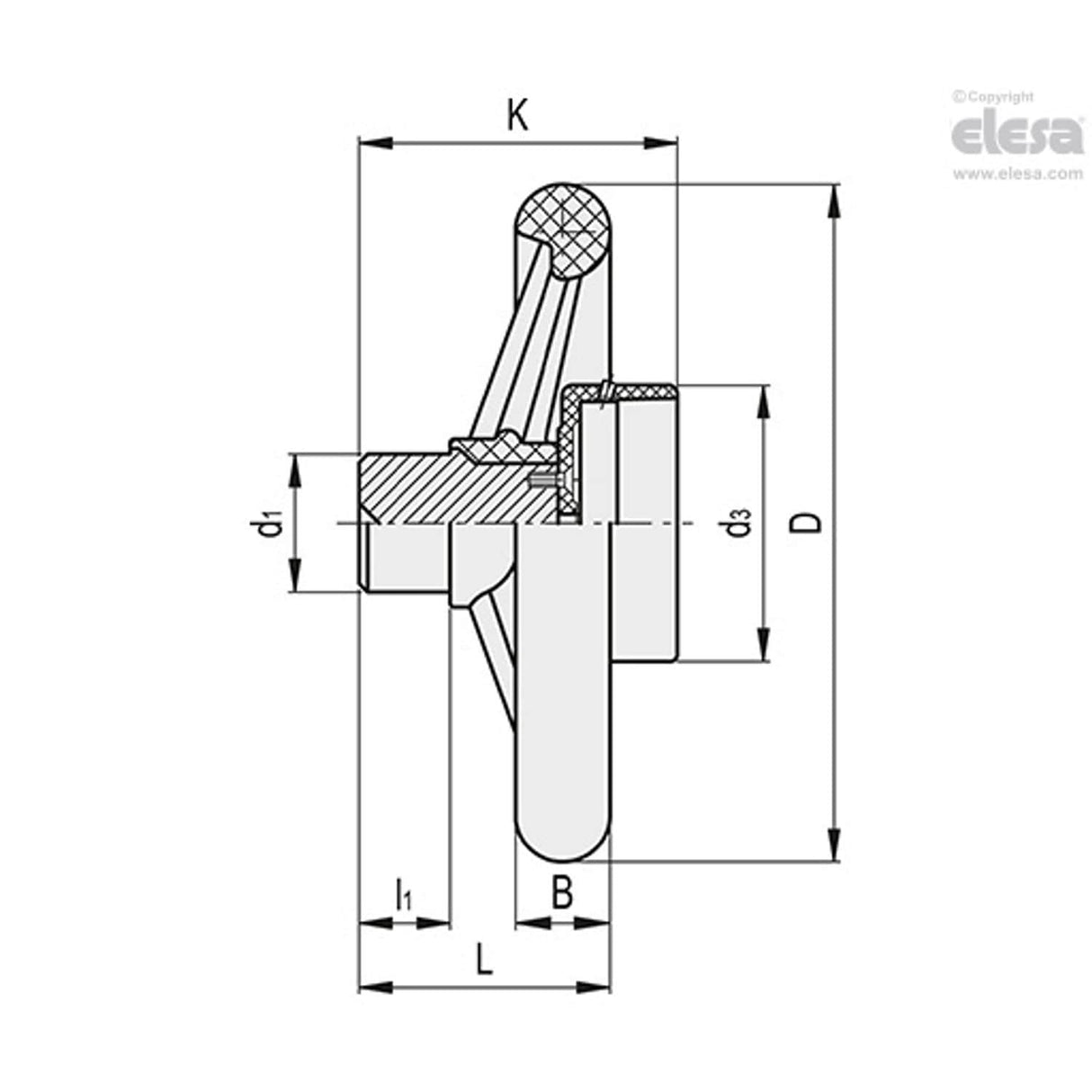 Handwheel-VR.250-GXX5 - CE.31501-E