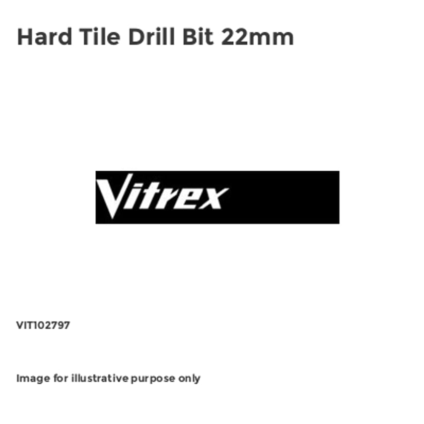 Hard Tile Drill Bit 22mm