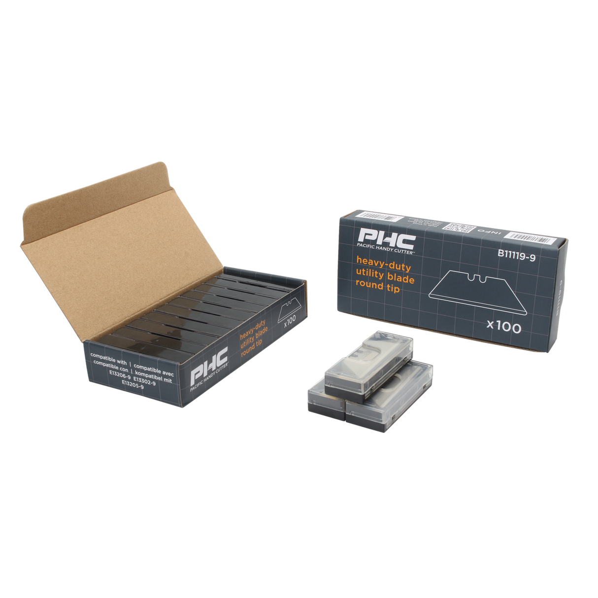 Heavy-Duty Blade Round Tip - PHC Victa and Metti Safety Knives.