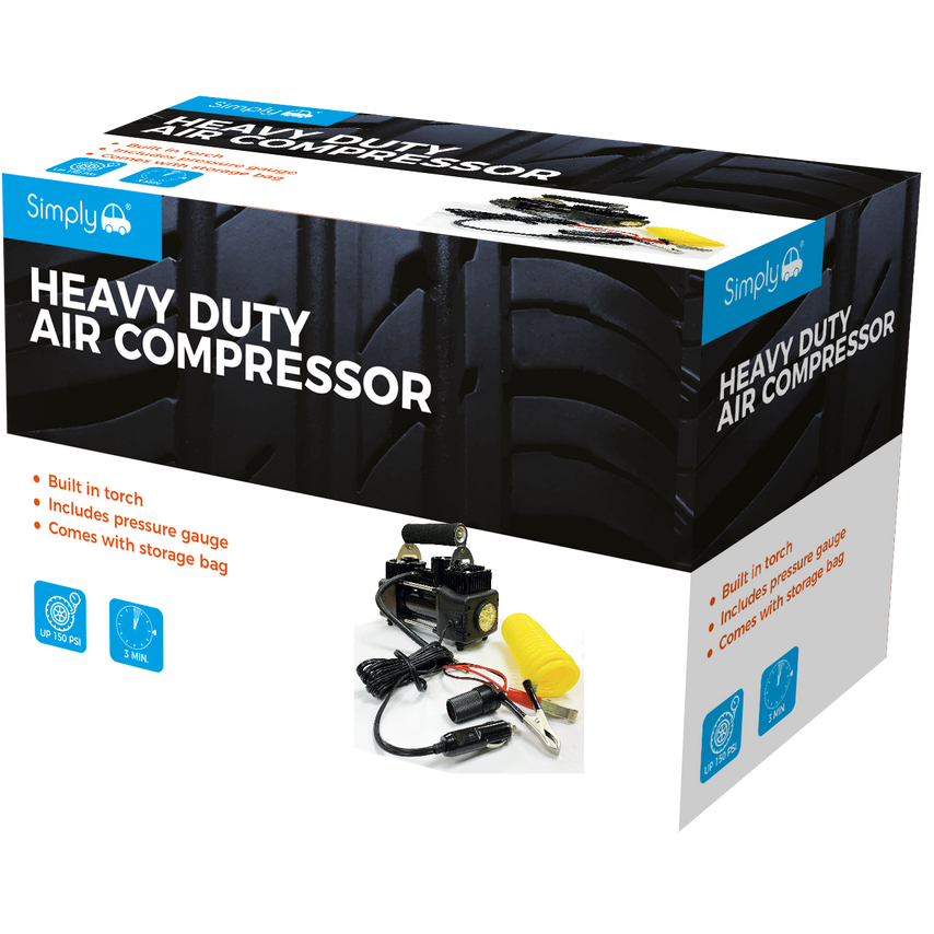 Heavy Duty Digital Air Compressor - AC02