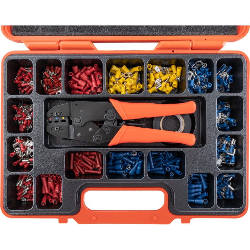 Heavy Duty Ratchet Crimping Toolkit 552 Piece
