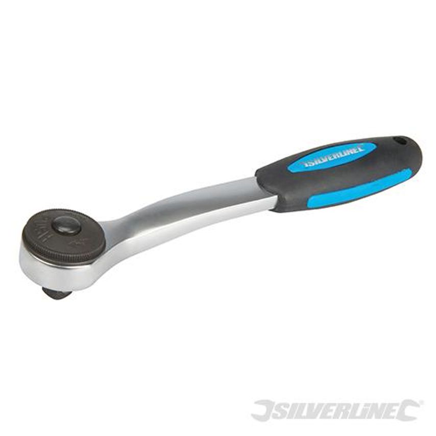 Heavy Duty Ratchet Handle 3/8"/200mm