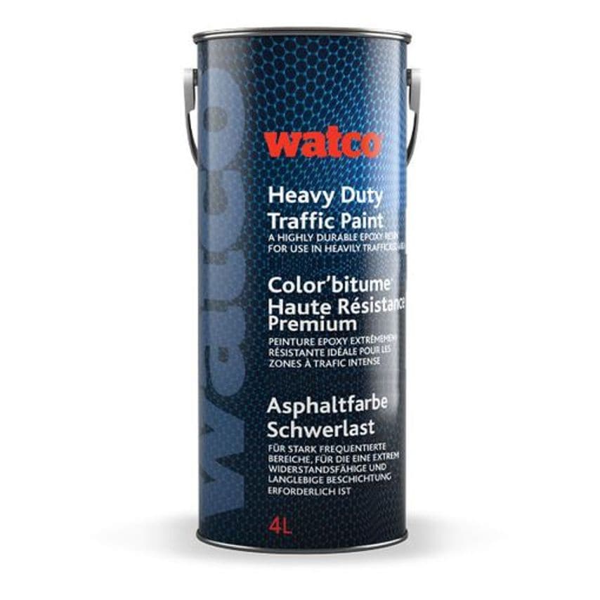 Heavy Duty Traffic Paint Black, 4L