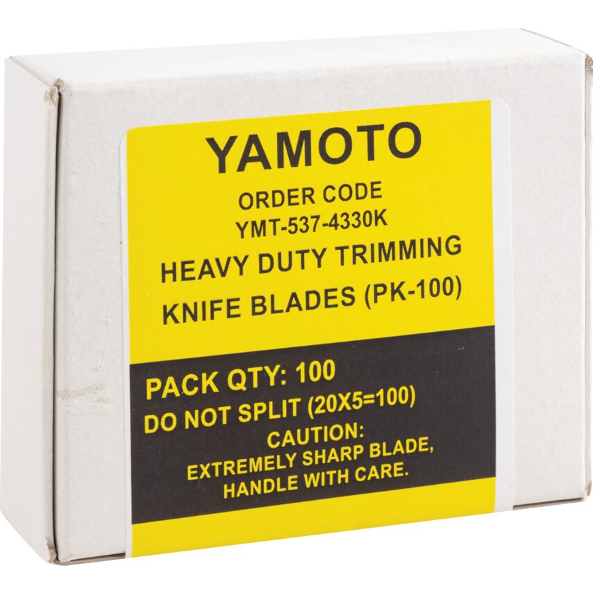Heavy Duty Trimming Knife Blades, Pack of 100
