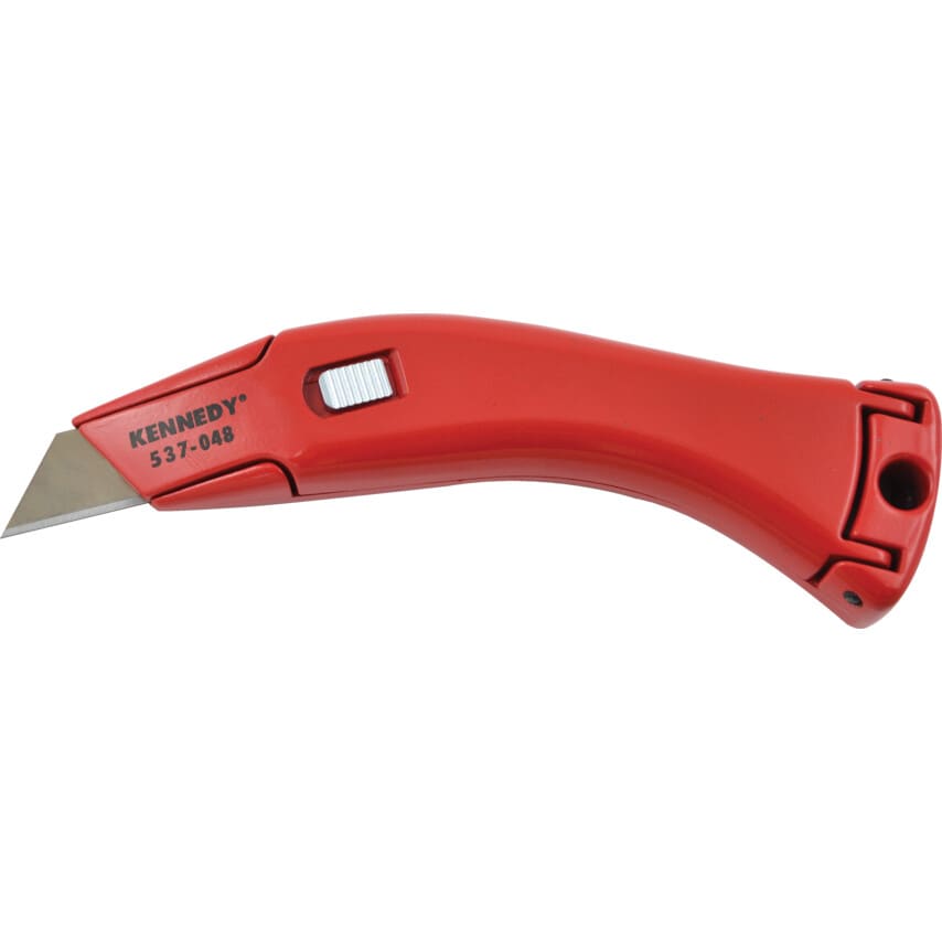 Hercules Fixed Blade Trimming Knife Red