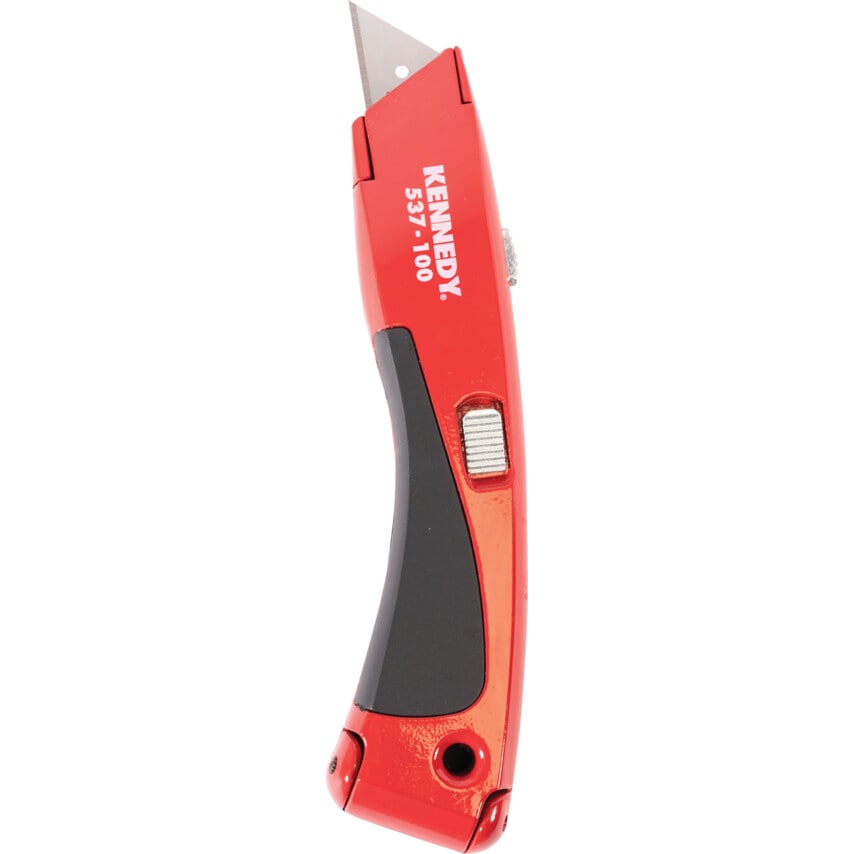 Hercules Retractable Blade Trimming Knife Red