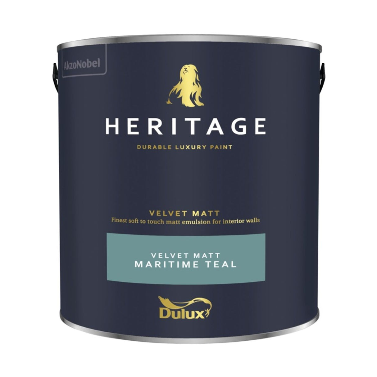 Heritage Matt Paint 2.5 Litre Maritime Teal