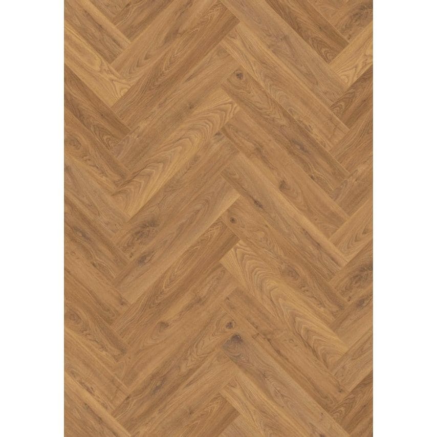 Herringbone Firebrand Oak Laminate Flooring 0.87m2
