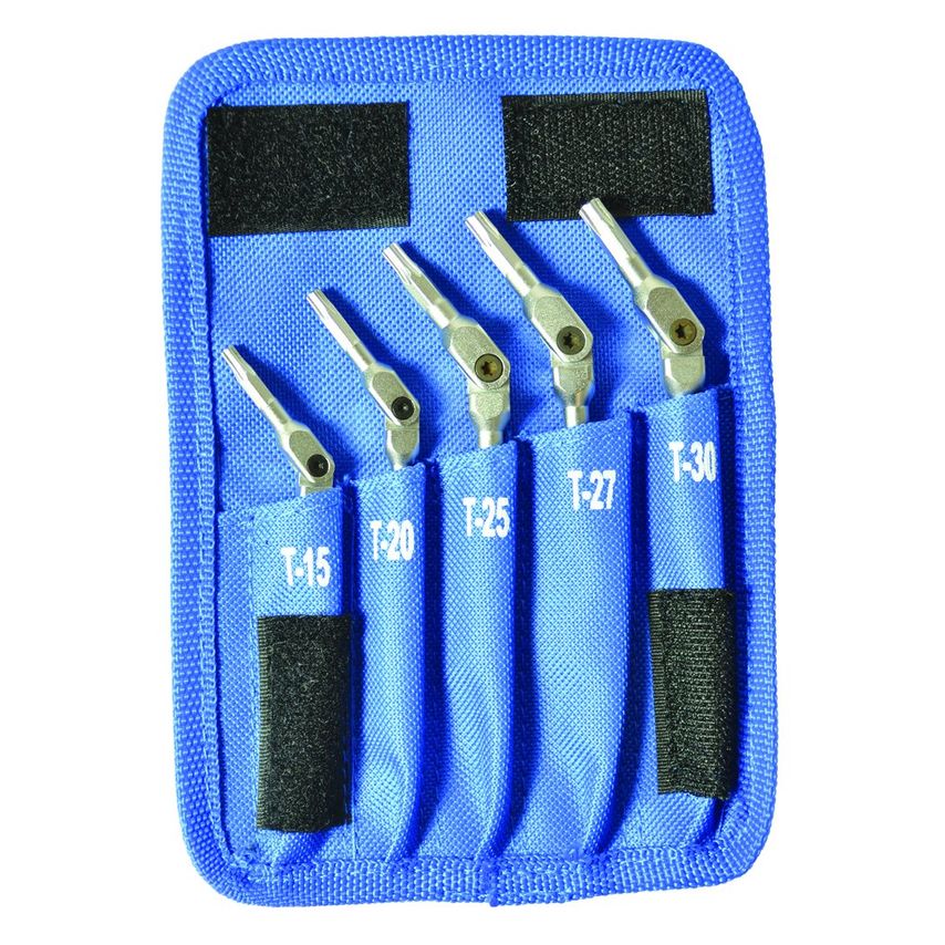 HexPro TORX Set5 Piece T15-T30, 0019
