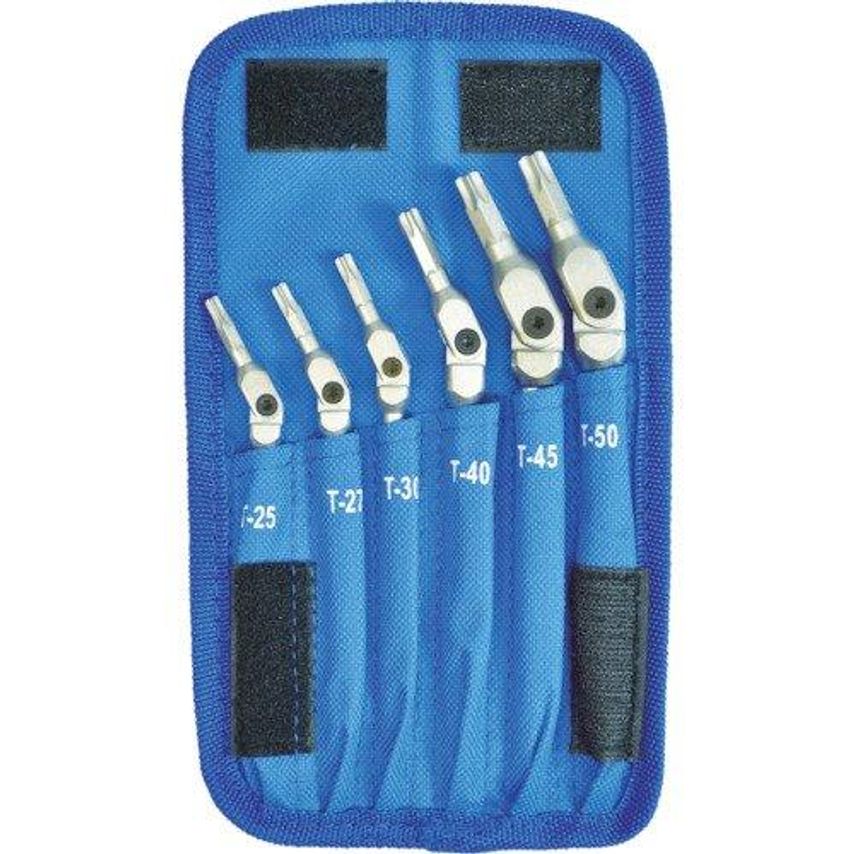 HexPro TORX Set6 Piece T25-T50, 00015