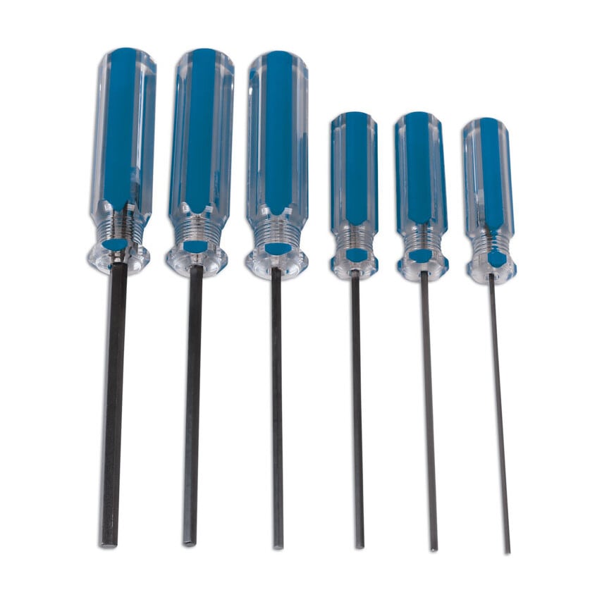 Hex Screwdriver Set 1.5 - 5MM 6PC