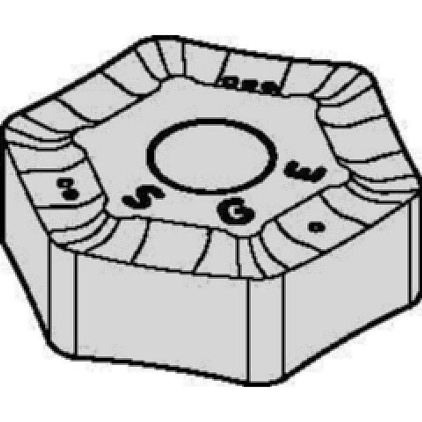 Hexacut Insert Hnpx-Snge R=2.0 HNPX5355SNGE Grade KCK20B