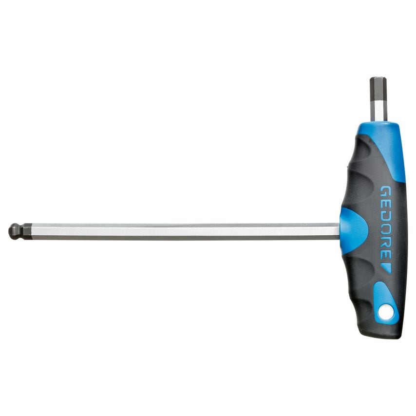 Hexagon socket key with 2C-T-handle
