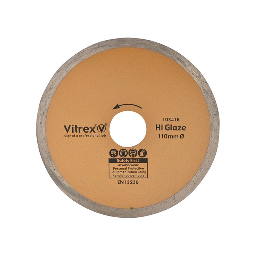 Hi Glaze Diamond Blade 110mm VIT103416