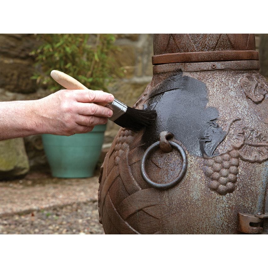 High-Heat Resistant Paint Black 250ml BKFHRB250